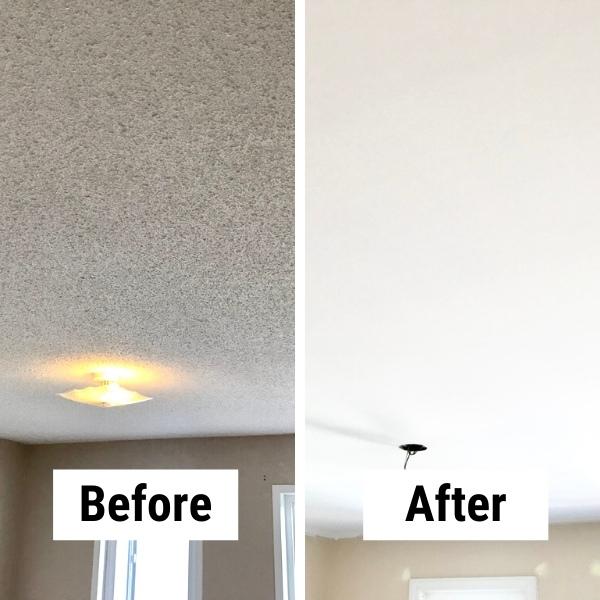 Popcorn ceiling removal Tucson